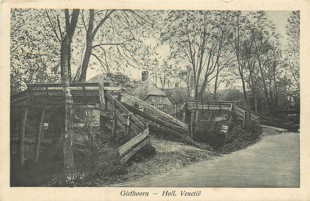 701-224-007 Giethoorn, Verzenden, Voor 1920, Overijssel