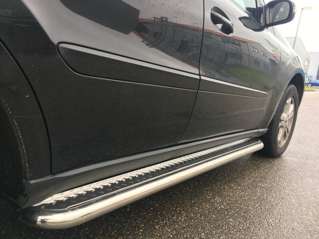 Mercedes ML W164 Sidebars met rvs traanplaat, Auto diversen, Tuning en Styling, Niet ingevuld, Niet ingevuld, Niet ingevuld