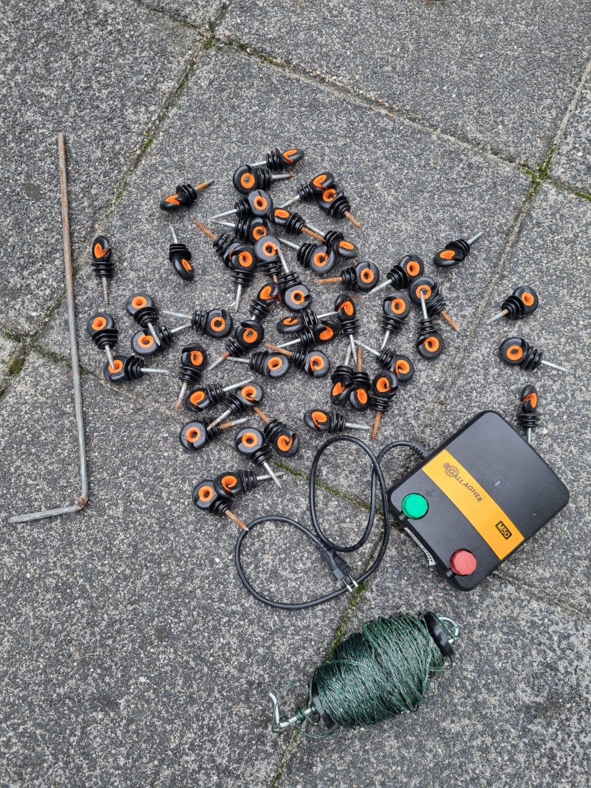 Schrikdraad apparaat voor bv kleinvee., Dieren en Toebehoren, Ophalen of Verzenden, Zo goed als nieuw