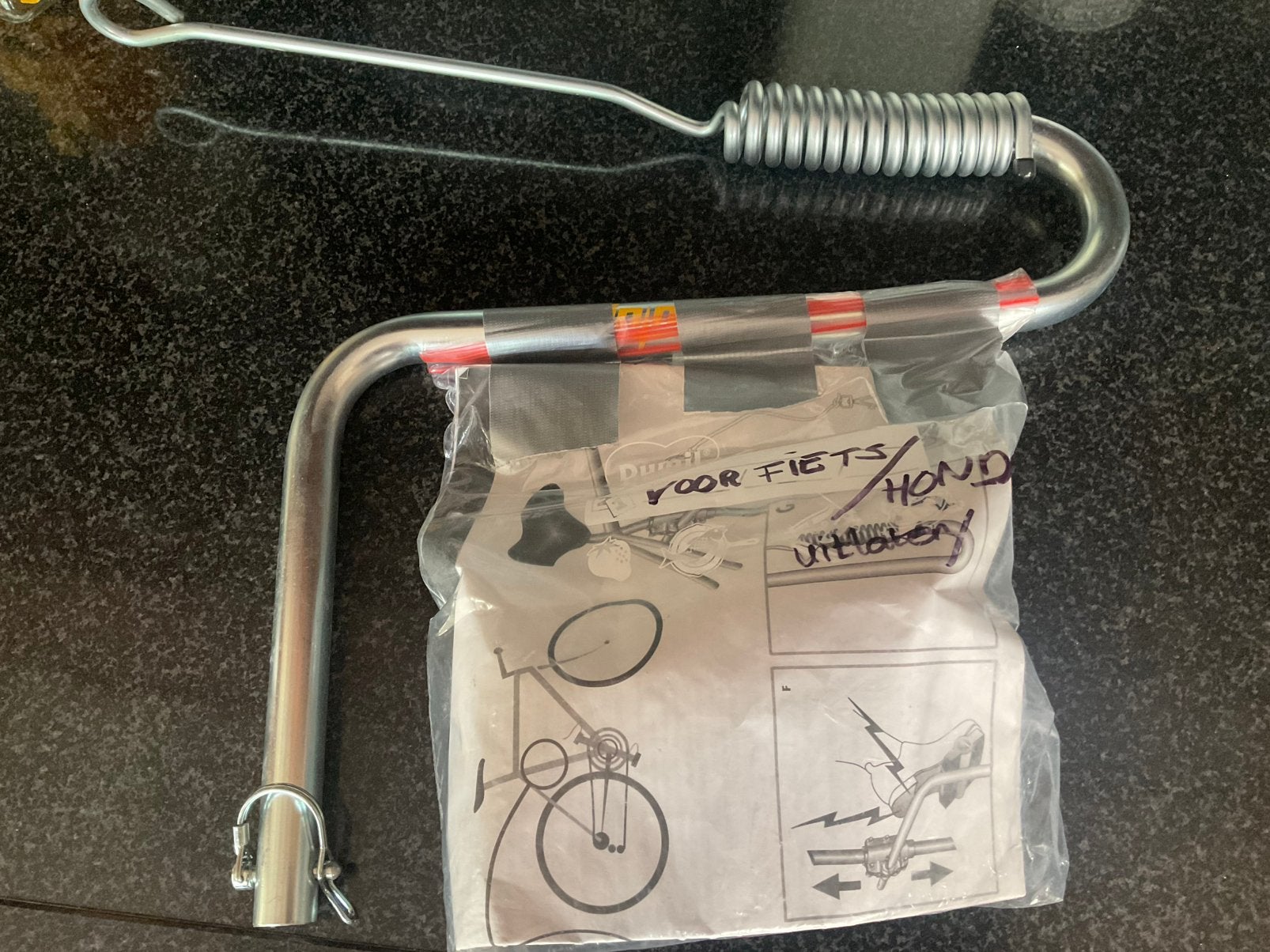 Fietsbeugel om hond uit te laten ( nieuw ), Dieren en Toebehoren, Ophalen of Verzenden, Nieuw