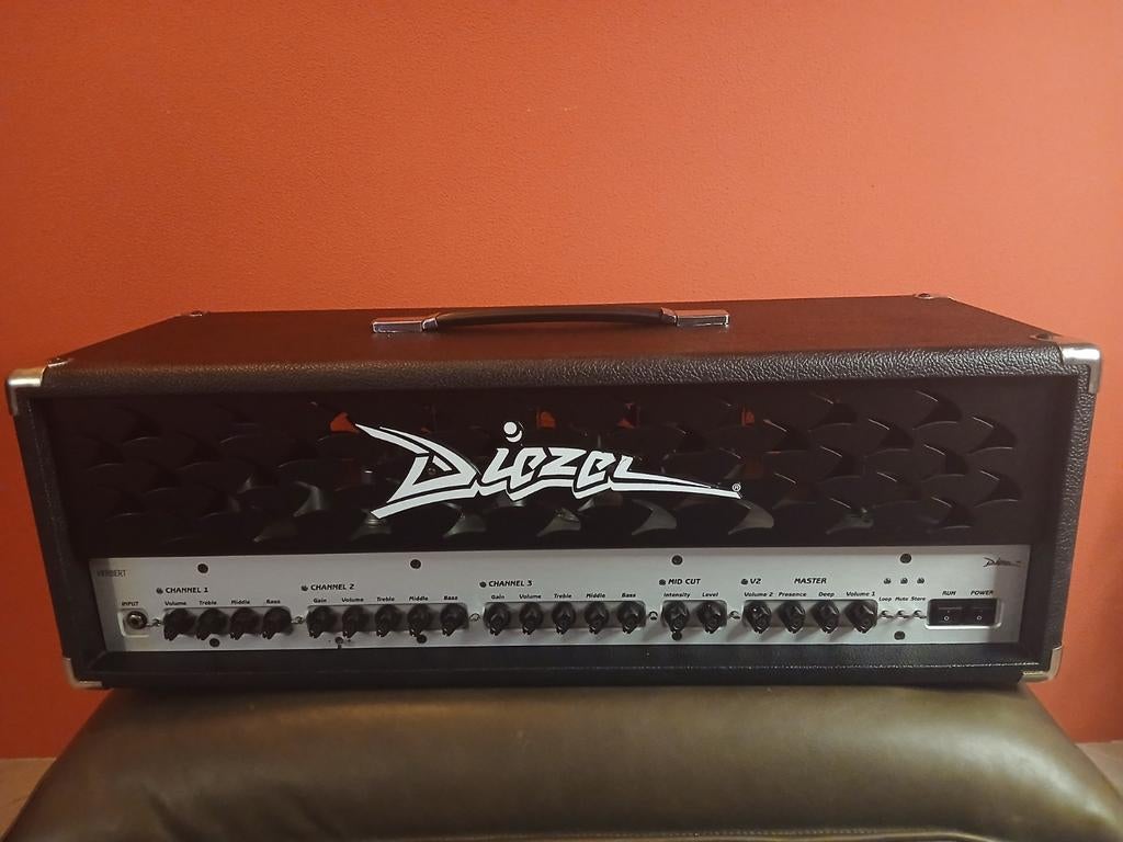 Diezel Herbert Gitaarversterker Top - Krachtig en Veelzijdig, Ophalen of Verzenden, Gebruikt, Gitaar, 100 watt of meer