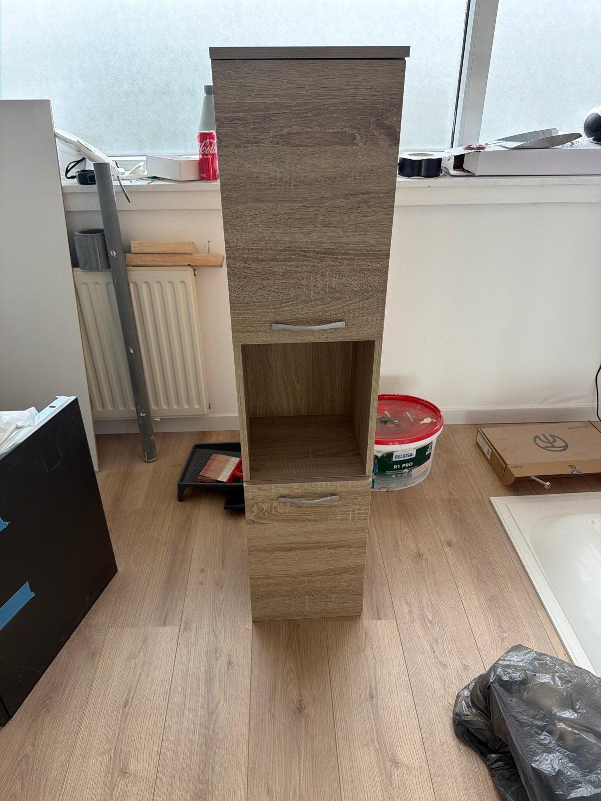 Badkamerkastje - Ideaal voor extra opbergruimte, Huis en Inrichting, Badkamer | Badkamermeubels, Gebruikt, (Half)hoge kast, 150 tot 200 cm