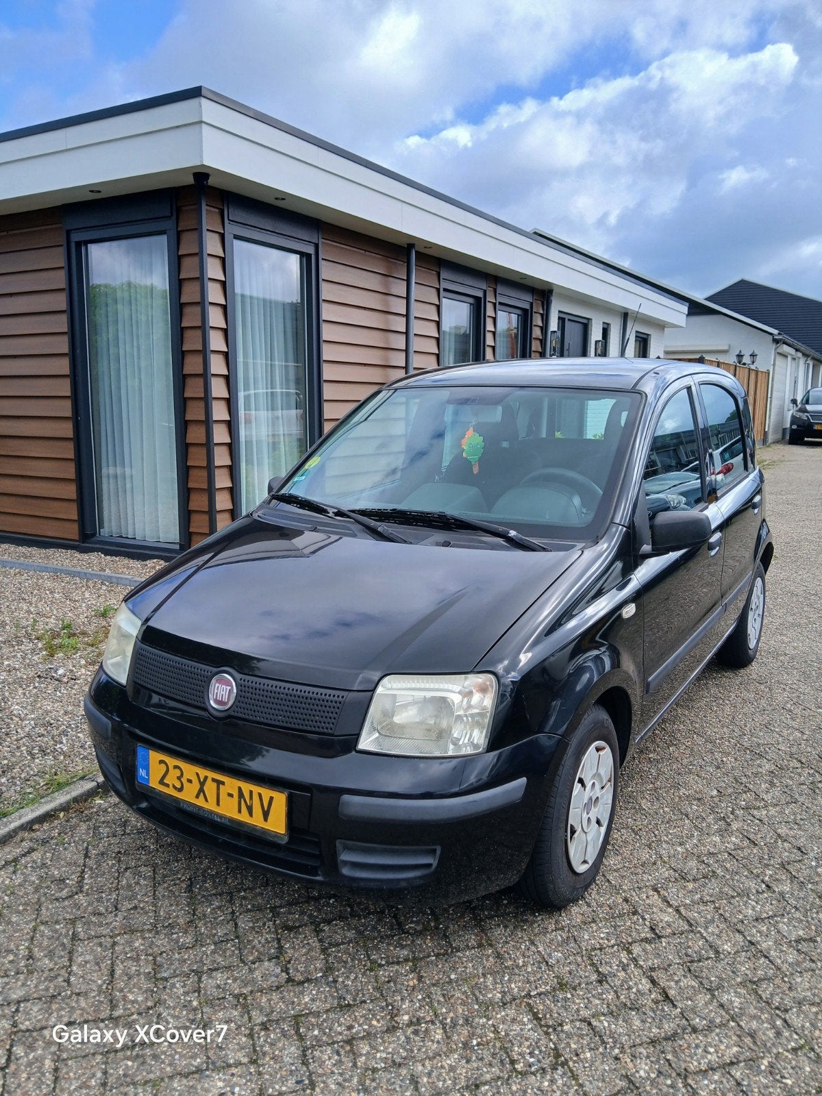 Fiat Panda 1.1 active 2007 Zwart Inruil Mogelijk, Voorwielaandrijving, 54 pk, 4 stoelen, Zwart