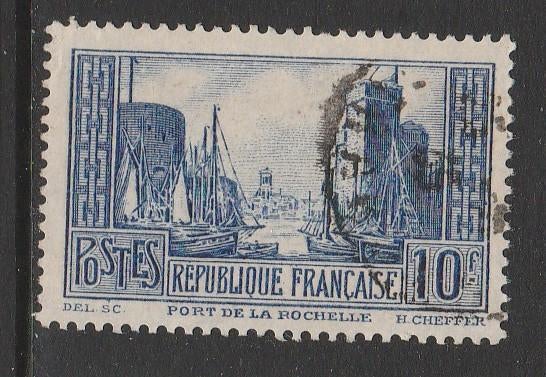 Frankrijk 1929 - Port de la Rochelle, Ophalen, Gestempeld