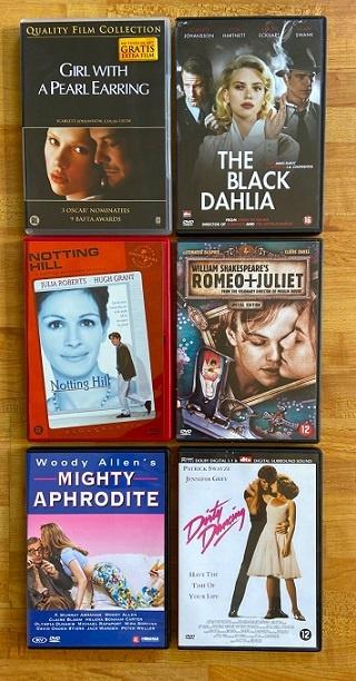 6 DVD's - klassiekers, Cd's en Dvd's, Dvd's | Klassiekers, Overige genres, Ophalen of Verzenden, Zo goed als nieuw, Alle leeftijden