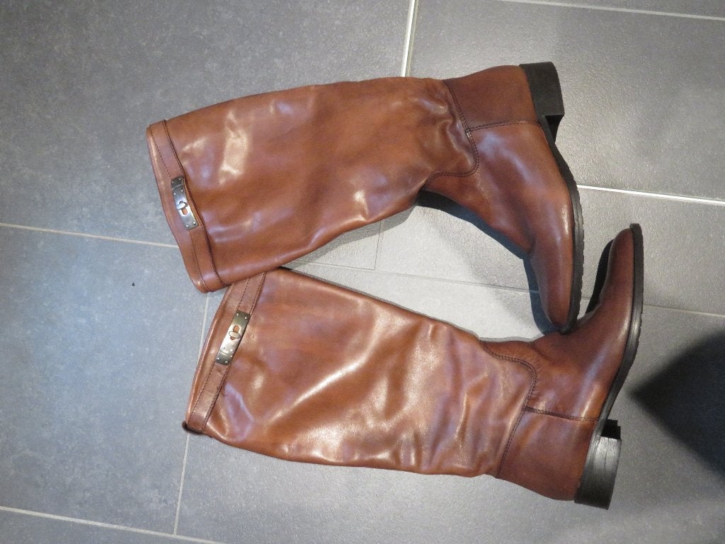 Laarzen, Kleding | Dames, Schoenen, Hoge laarzen, Bruin, Venezia, Ophalen of Verzenden