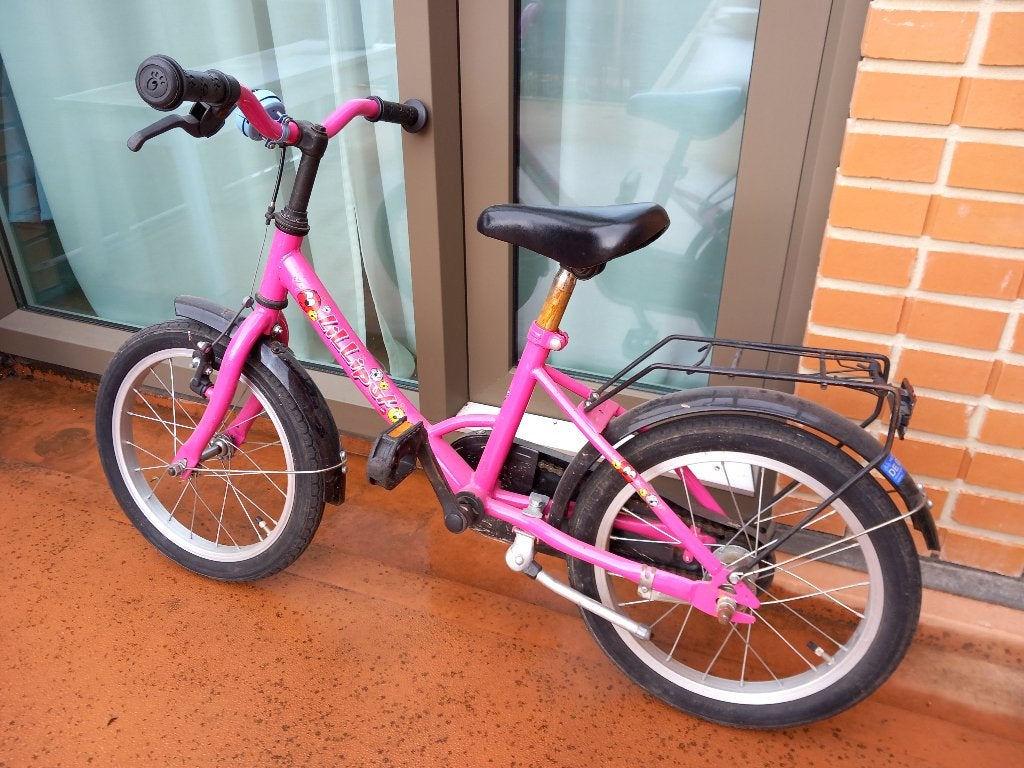 Solide kinderfiets 16 inch te koop, Ophalen, Lilliput, Terugtraprem, 16 tot 20 inch