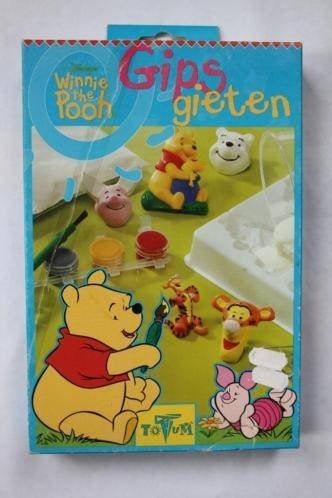 Totum hobbydoos winny the pooh gipsgieten, Ophalen of Verzenden, Nieuw, Knutselset, Overige merken