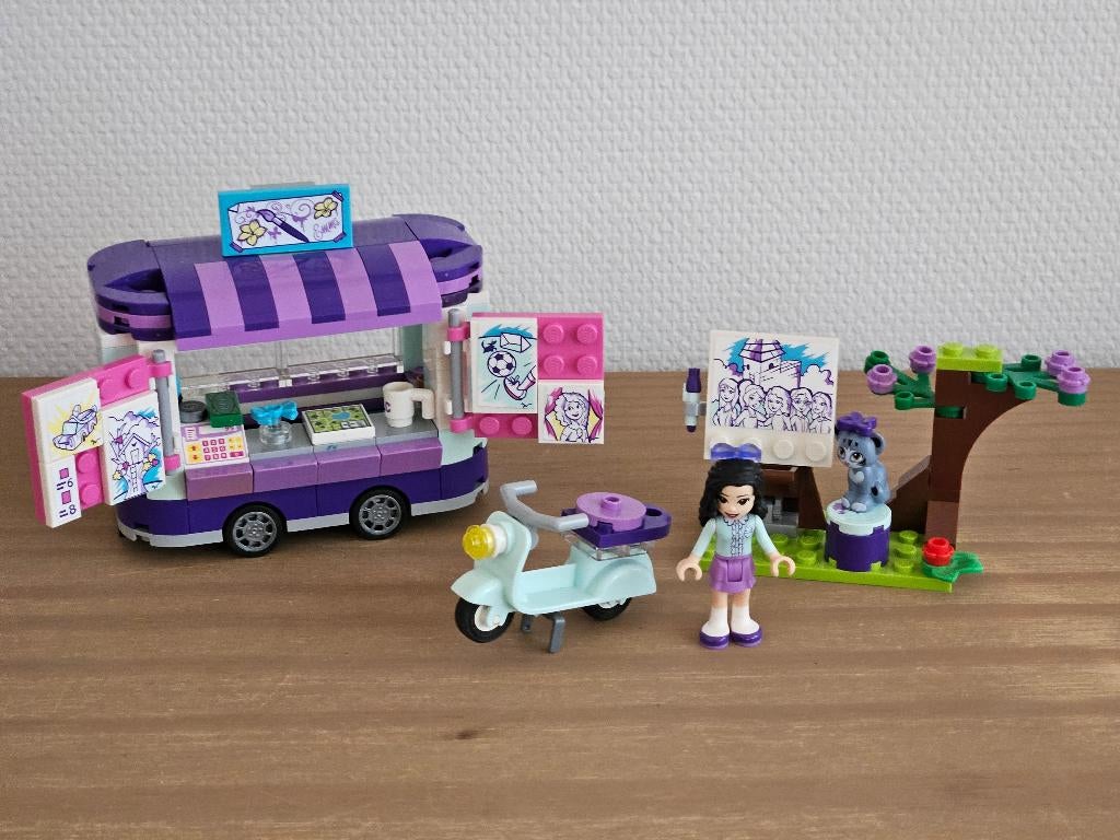 Friends - Emma's Kunstkraam - Lego nr. 41332., Lego, Friends, Ophalen of Verzenden, Complete set