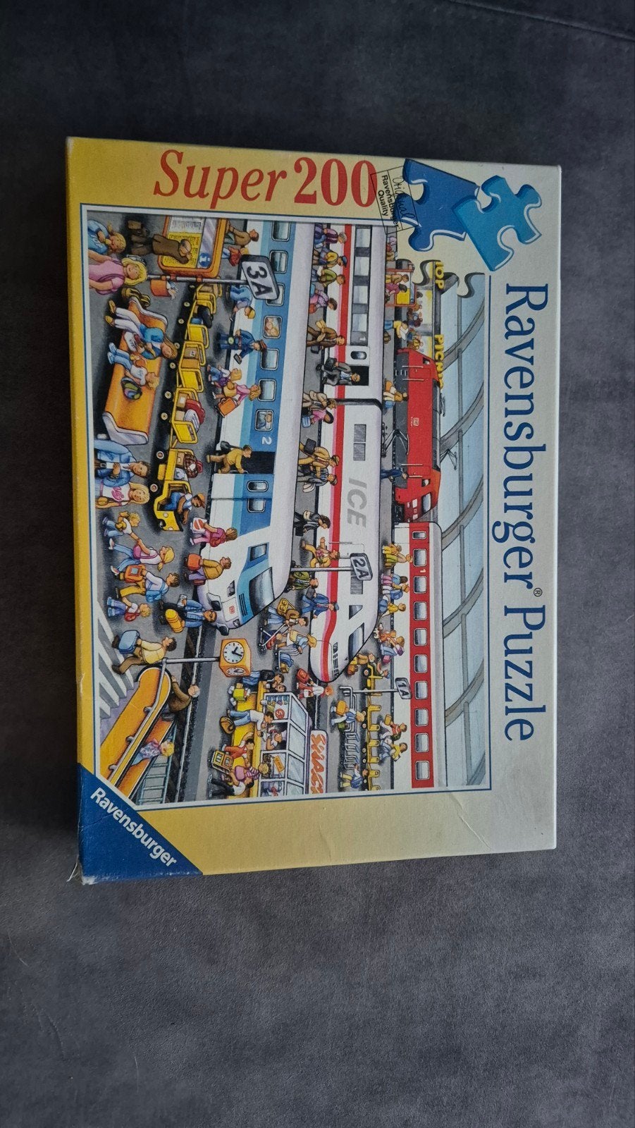 puzzel trein, Ophalen of Verzenden, Minder dan 500 stukjes