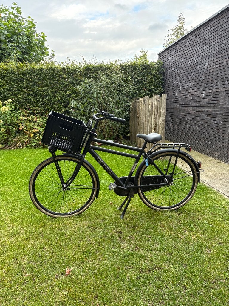 Fiets cortina u4 jet black matt 2025 (incl. aankoopfactuur), Fietsen en Brommers, Terugtraprem, Versnellingen, Zo goed als nieuw
