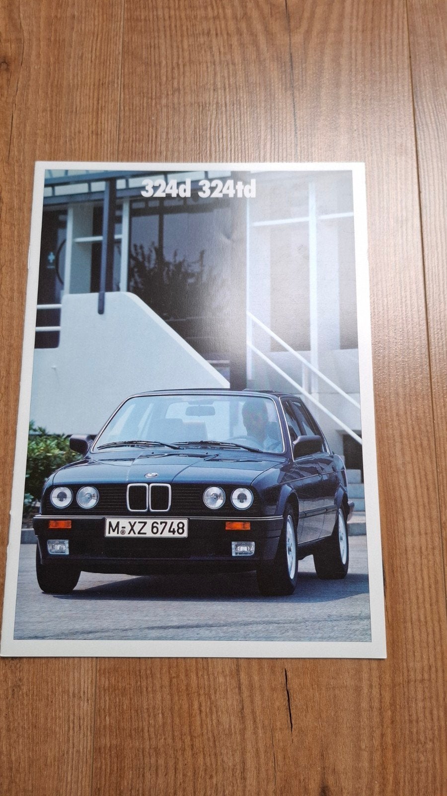 Bmw 3 serie e30 type brochure folder 324d 324td Nederlands, Boeken, Ophalen of Verzenden, Zo goed als nieuw, BMW