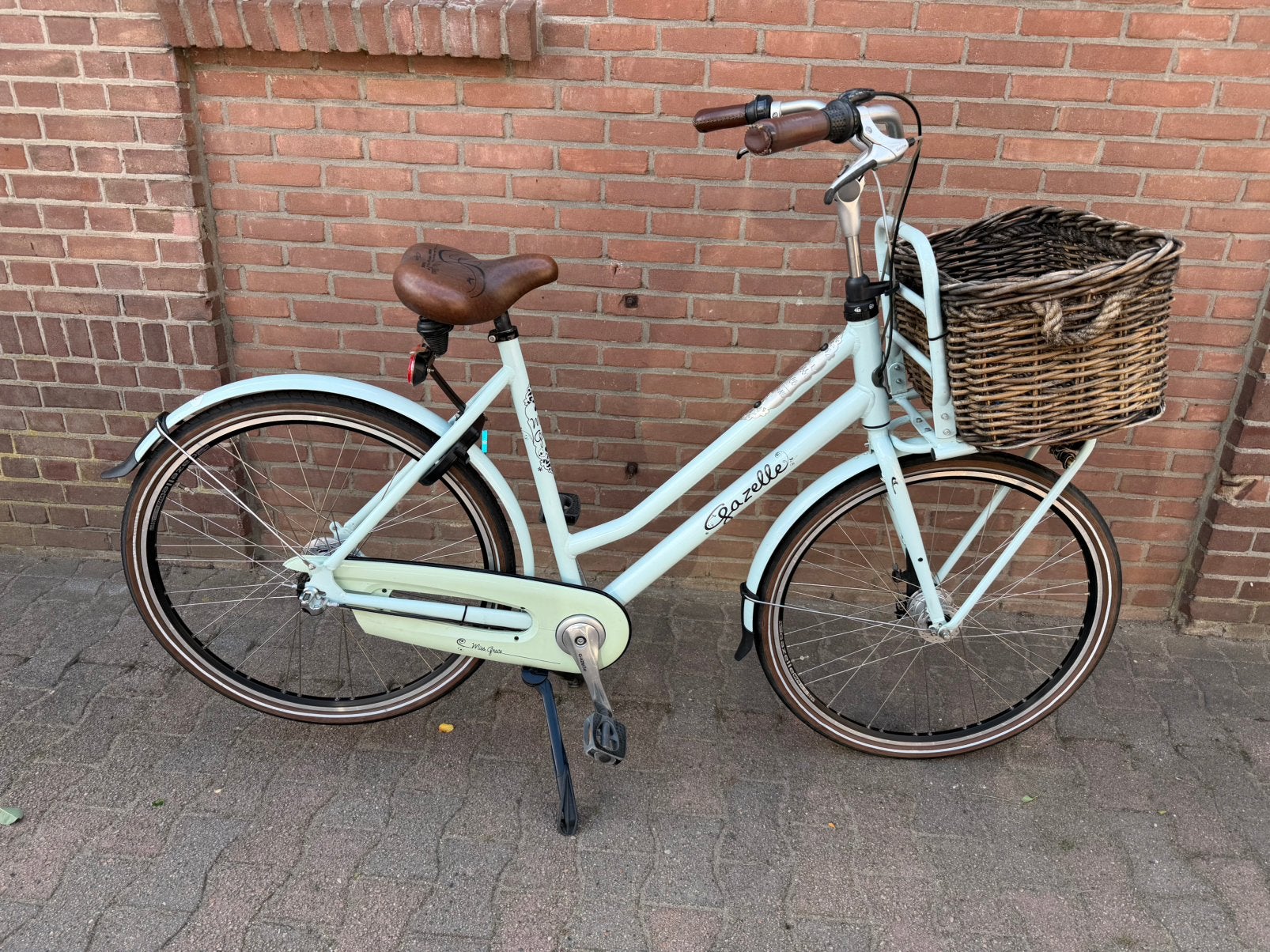 Te koop zeer nette gazelle miss grace damesfiets fiets, 56 cm of meer, Ophalen of Verzenden, Gebruikt, Handrem