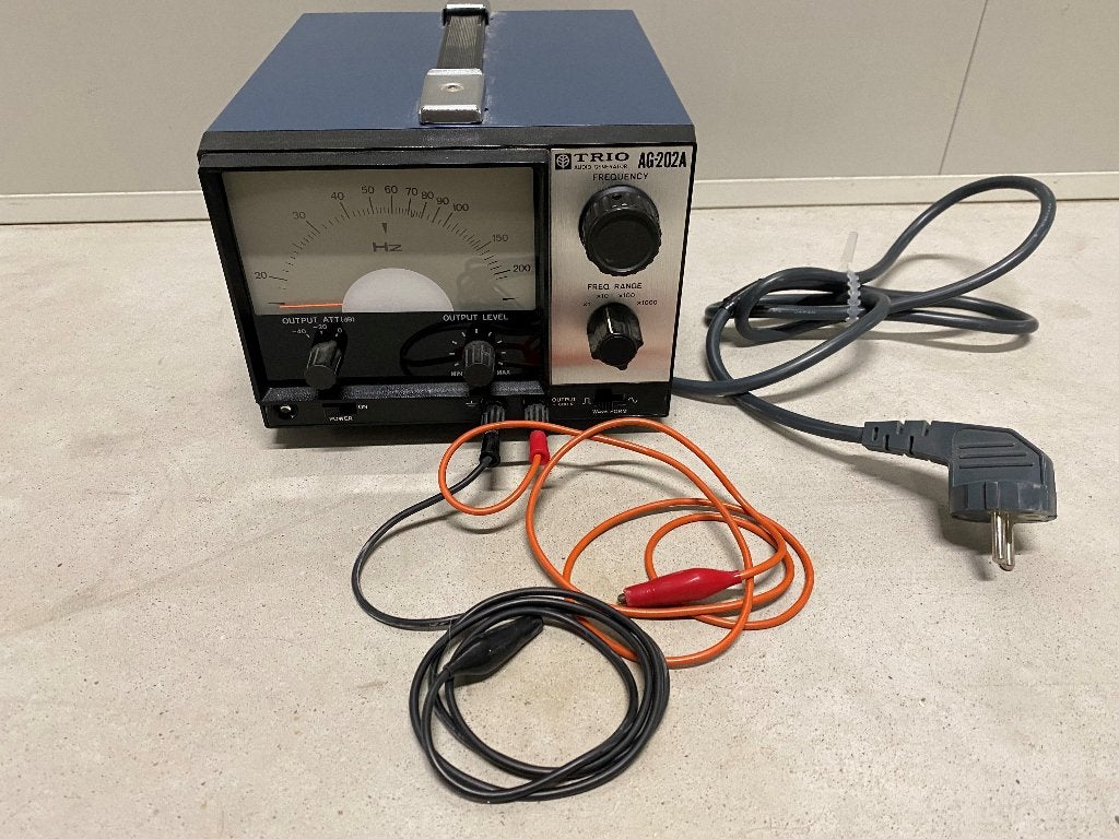 Trio Kenwood AG-202A Audio NF Audio Signal Generator, Ophalen of Verzenden, Gebruikt, Audio