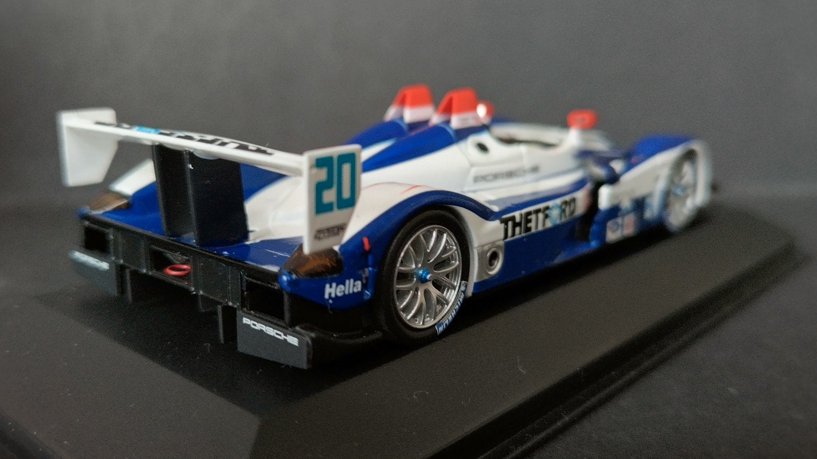 Porsche RS Spyder ALMS Utah 1:43 Minichamps Pol, Auto, Verzenden, ., Nieuw