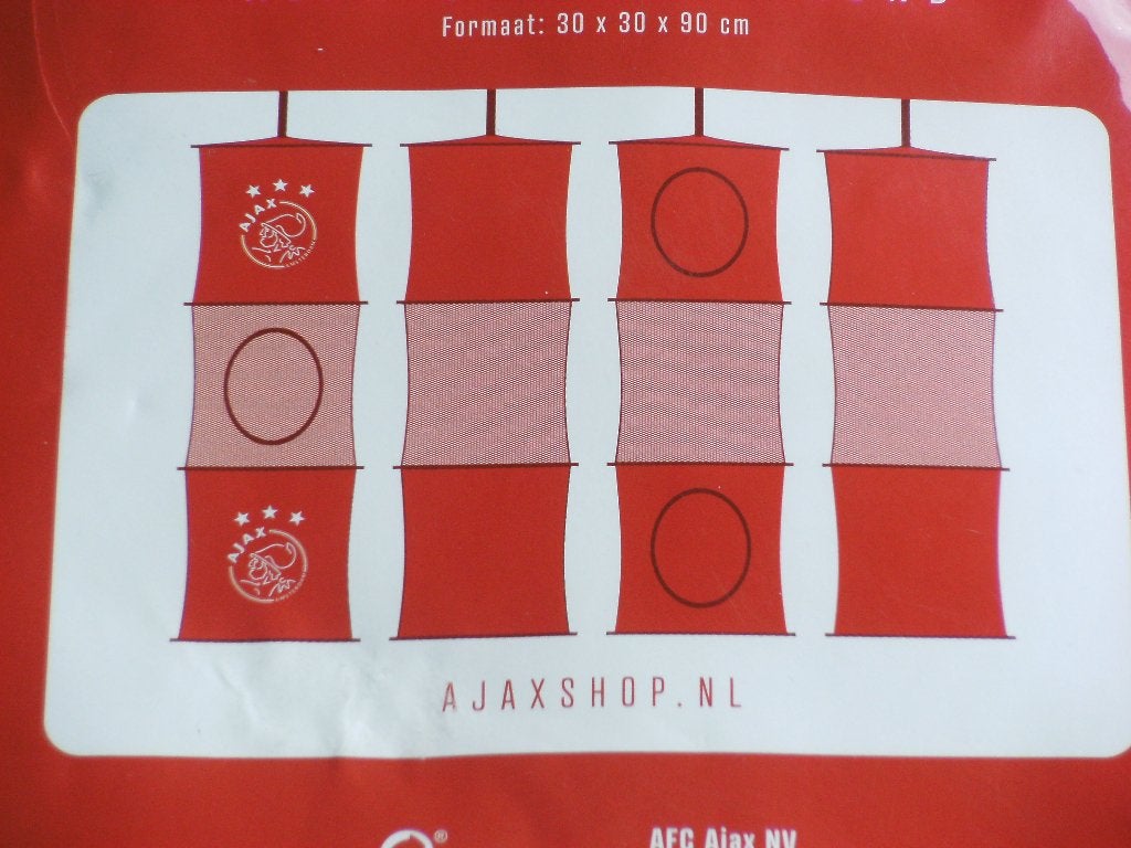 Nieuwe Ajax opbergzak rond - Formaat 90x 30cm, Ophalen of Verzenden, Nieuw, Ajax, Overige typen