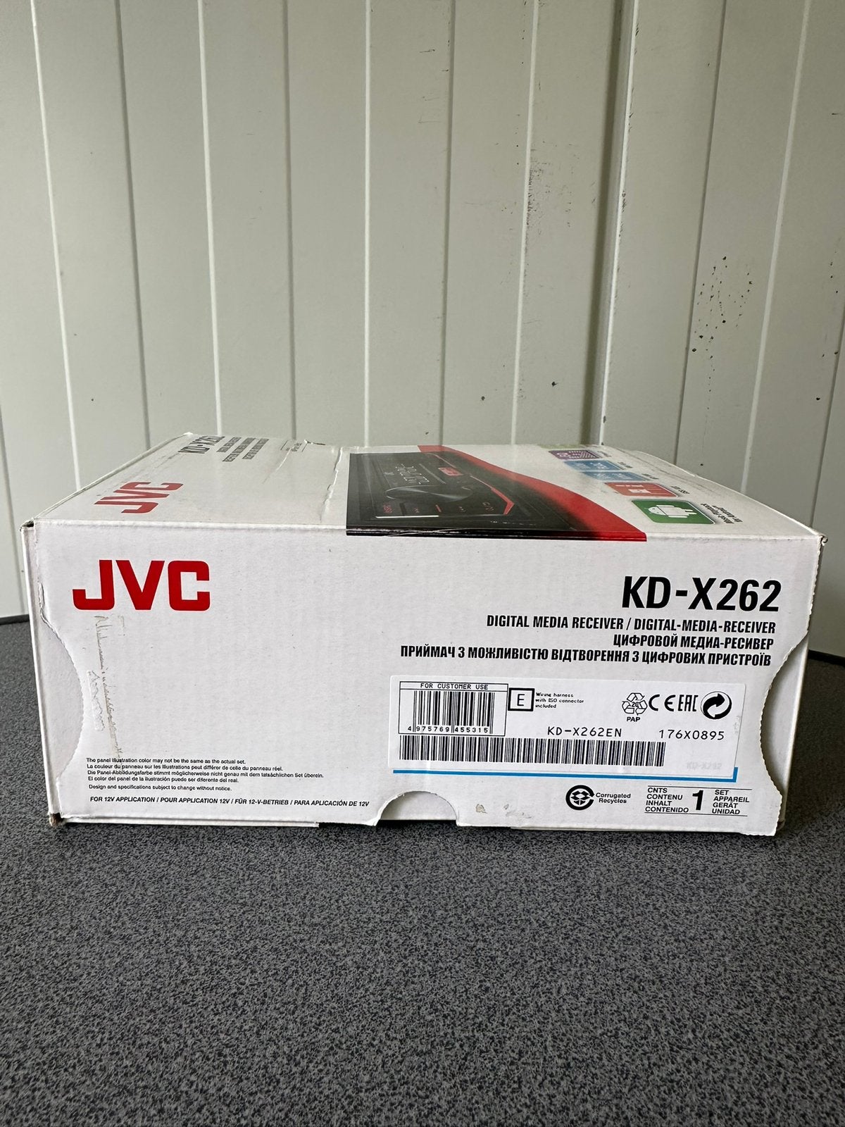 JVC KD-X162 - Autoradio met USB, Auto diversen, Ophalen of Verzenden, Zo goed als nieuw