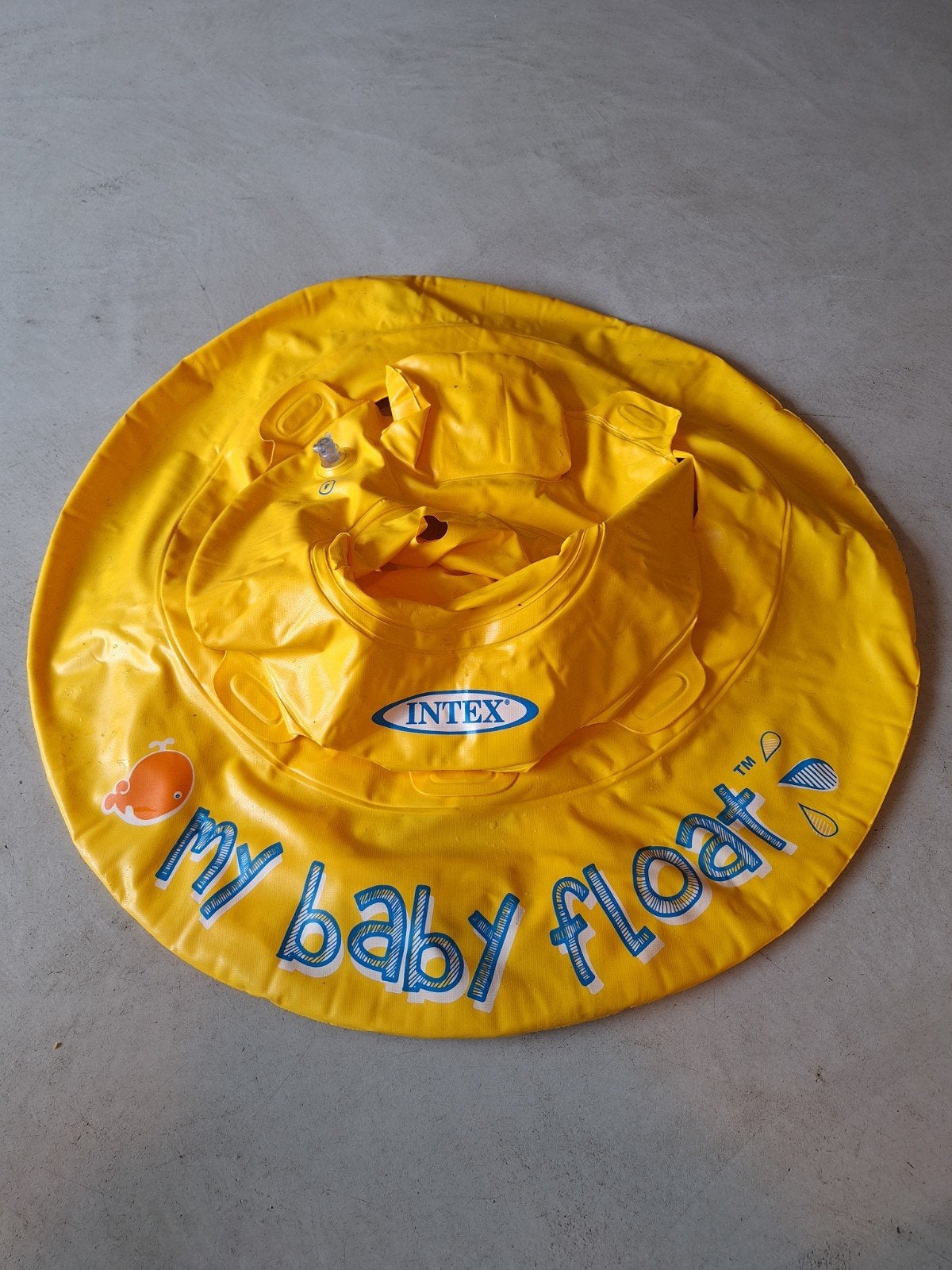 Intex Baby Float Zwemband - Geel, Ophalen of Verzenden, Zo goed als nieuw, Overige typen