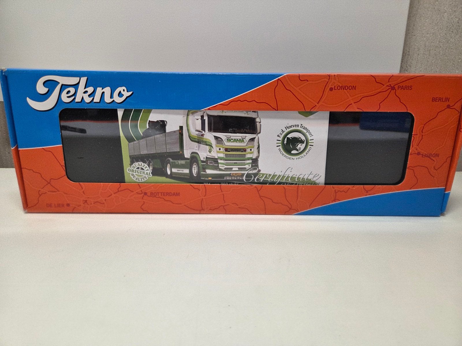 Tekno Scania R stenenoplegger Patrick v.d Hoeven, Ophalen of Verzenden, Zo goed als nieuw, Bus of Vrachtwagen, Tekno