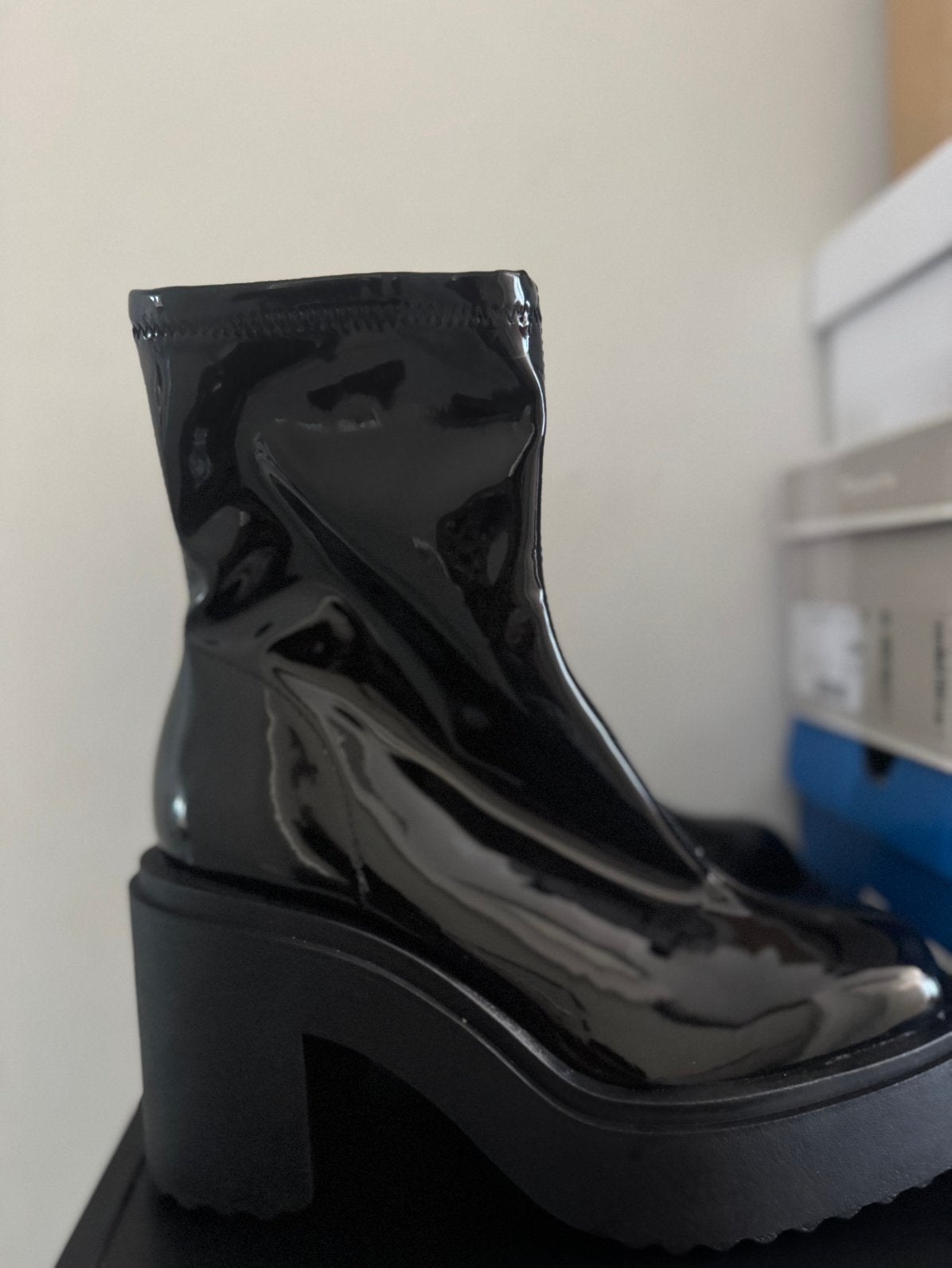 H&M boots, Hoge laarzen, Verzenden, Zwart, Nieuw
