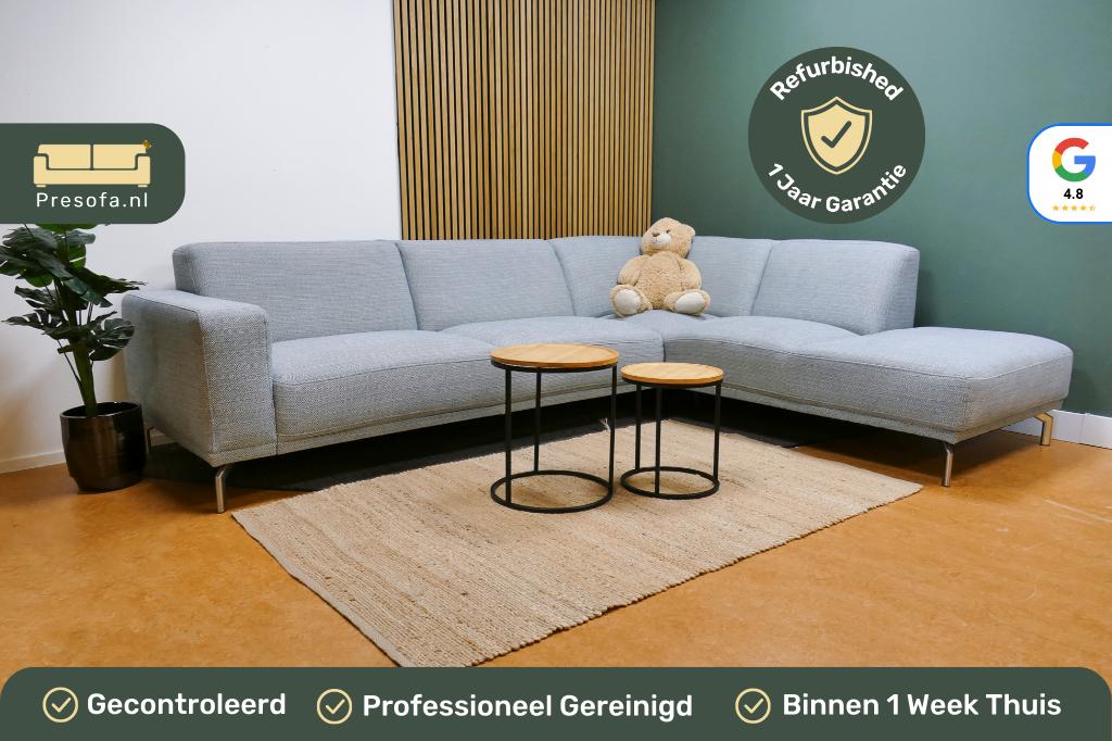 Montèl Viano mintgroen [Refurbished], Huis en Inrichting, Banken | Bankstellen, Montèl, 250 tot 300 cm, -, -