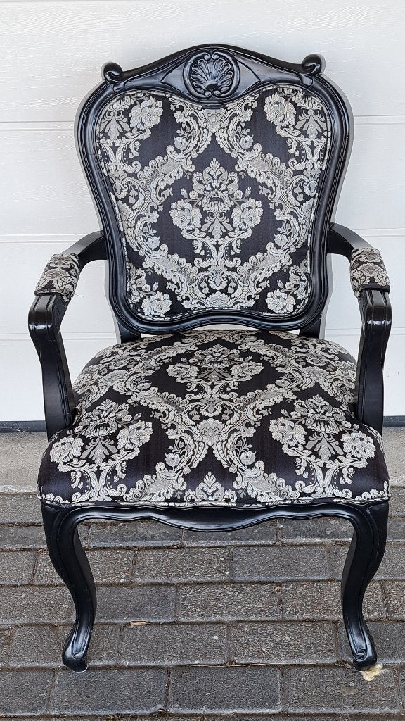 Barok stoel, Ophalen, Gebruikt, Eenpersoons, Minder dan 75 cm