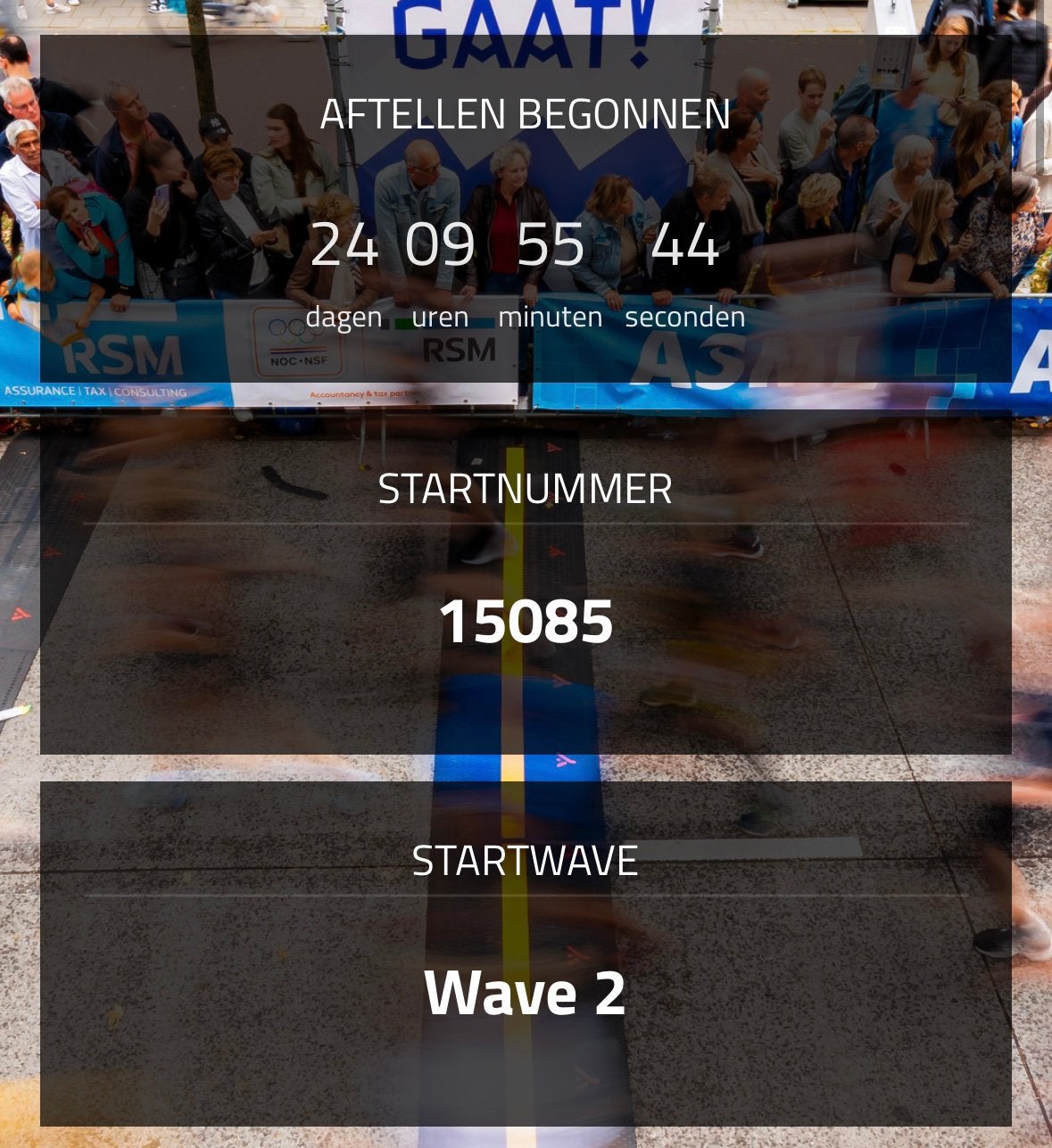 ASML halve marathon, Tickets en Kaartjes