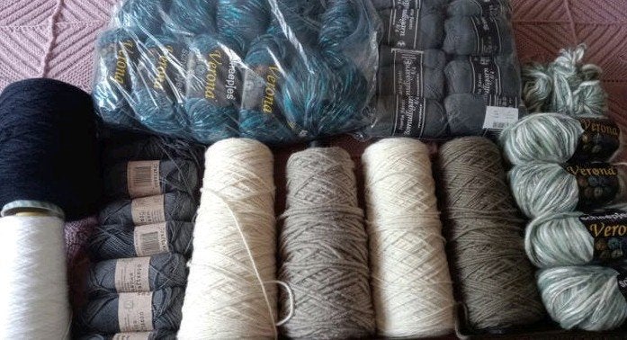 Pakket Brei & Haak Wol / Katoen Totaal 5 Kilo !!!, Hobby en Vrije tijd, Breien en Haken, Ophalen of Verzenden, Nieuw, Breien of Haken