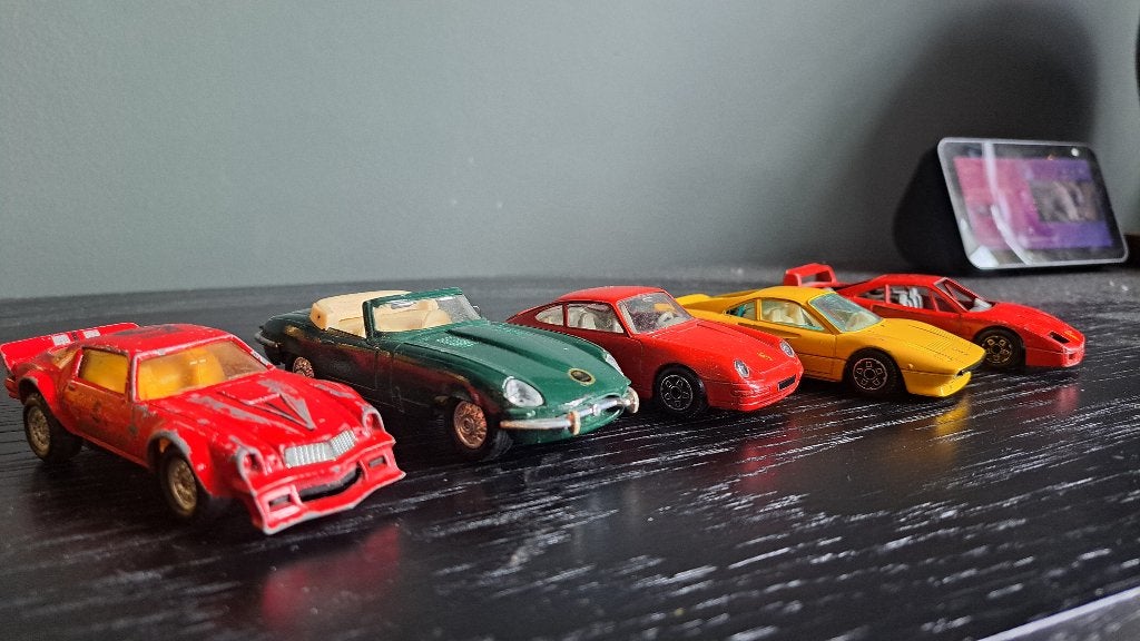 Verzameling race wagens Ferrari, Jaguar, Porsche, Ophalen of Verzenden, Gebruikt, Auto, Overige merken