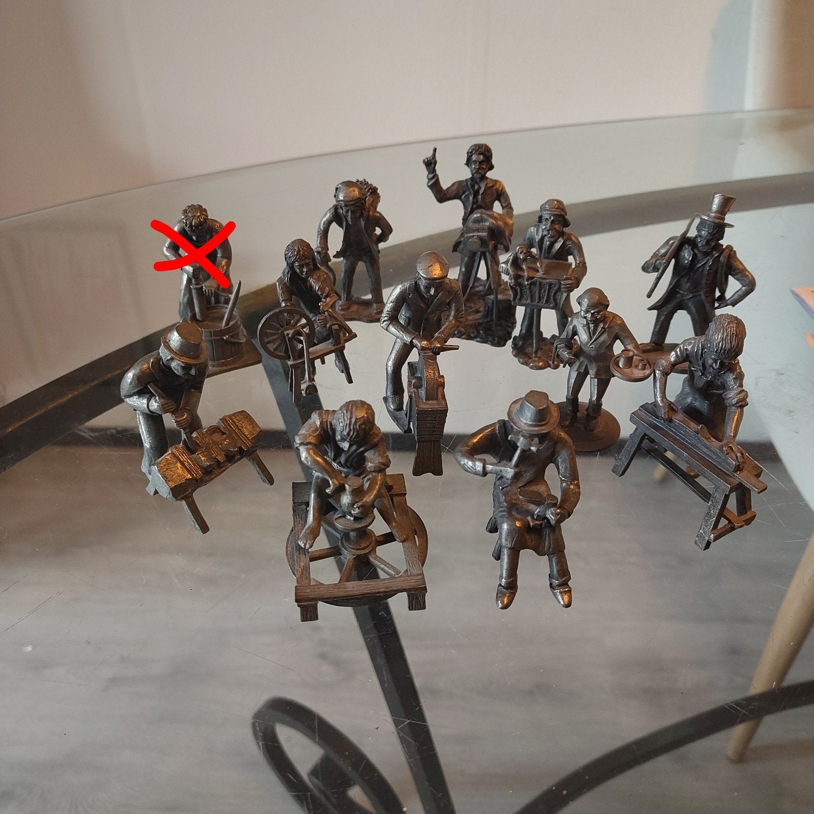 Royal Holland Pewter Daalderop Oude Ambachten in Tin, Ophalen of Verzenden