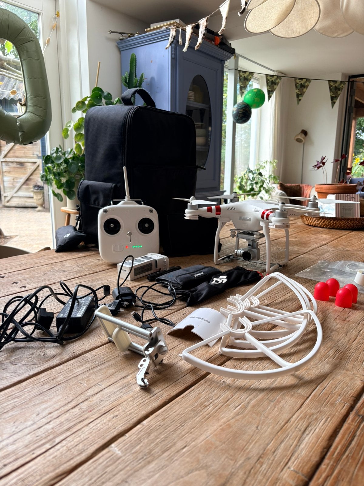 DJI Phantom Drone, 2 accu’s en veel extra’s, Ophalen, Gebruikt, Cameradrone, 100 tot 1000 meter