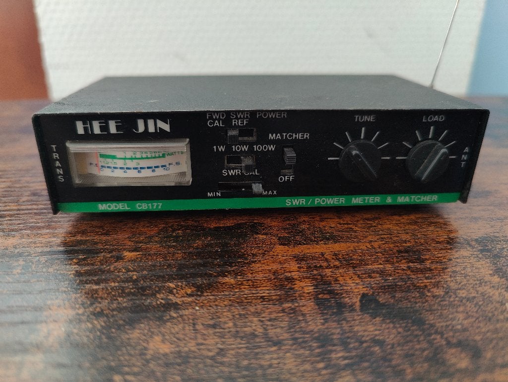 Hee Jin Cb177 SWR/Power Meter & Matcher, Telecommunicatie, Zenders en Ontvangers, Ophalen of Verzenden, Gebruikt, Zender