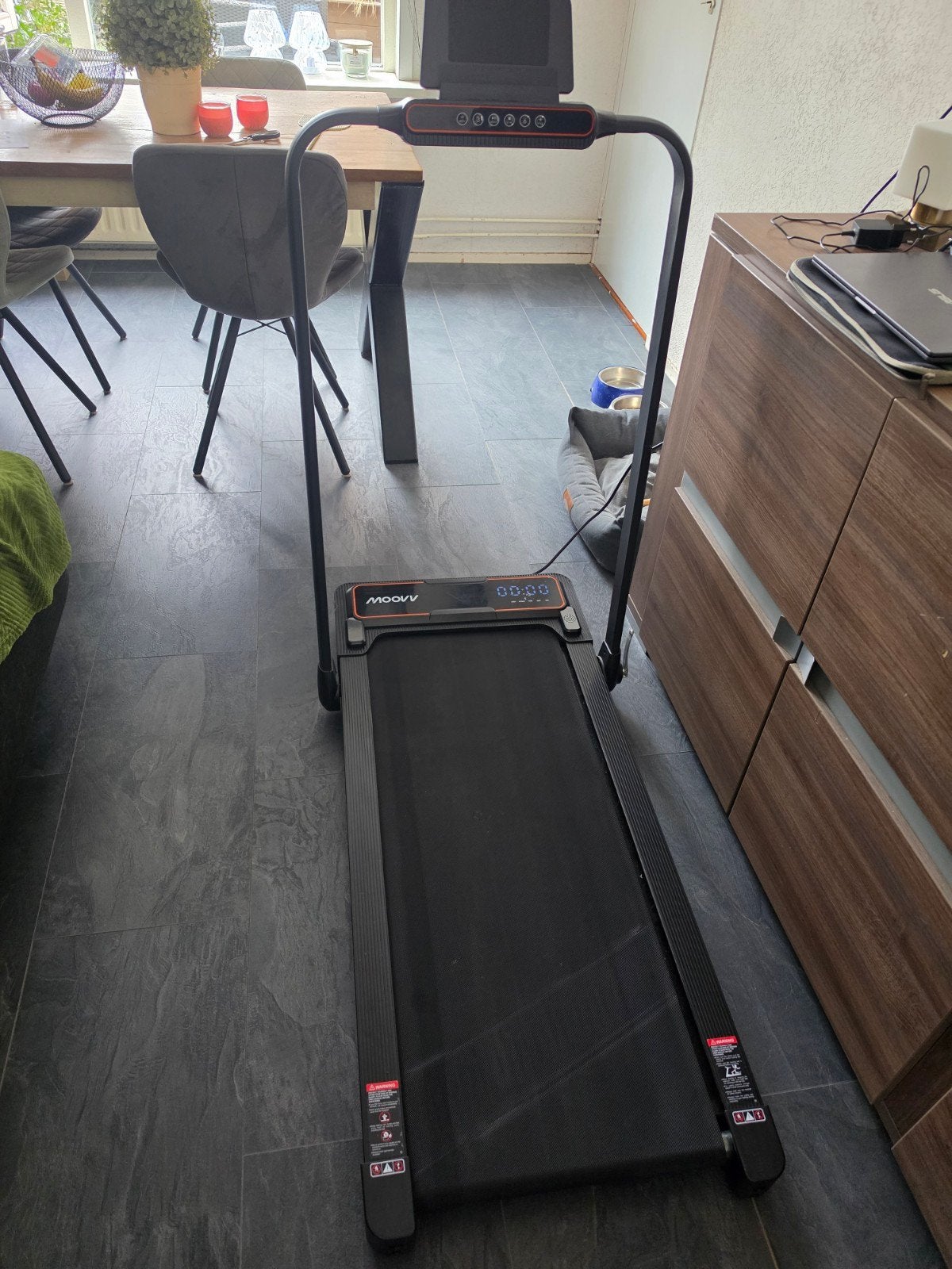 Moovv V2 Loopband, Ophalen, Zo goed als nieuw, Metaal, Loopband