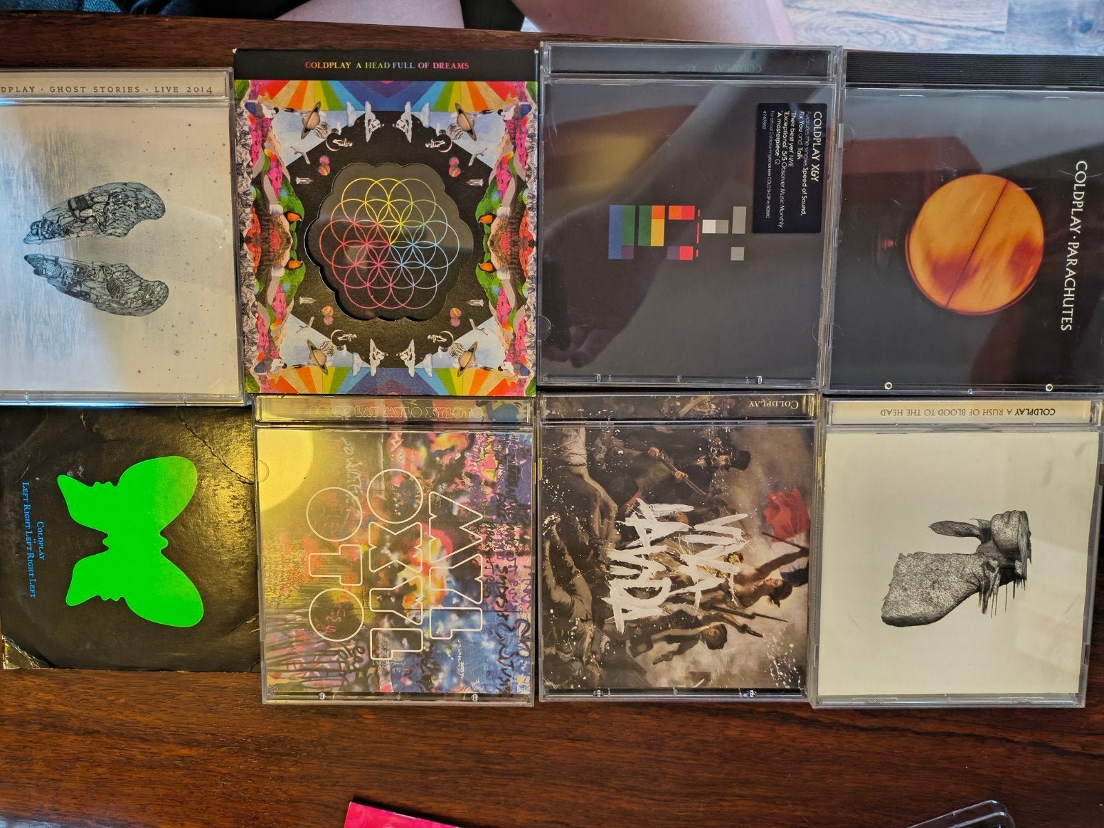 8 Coldplay cd's, Ophalen of Verzenden, Zo goed als nieuw, 1 bandje