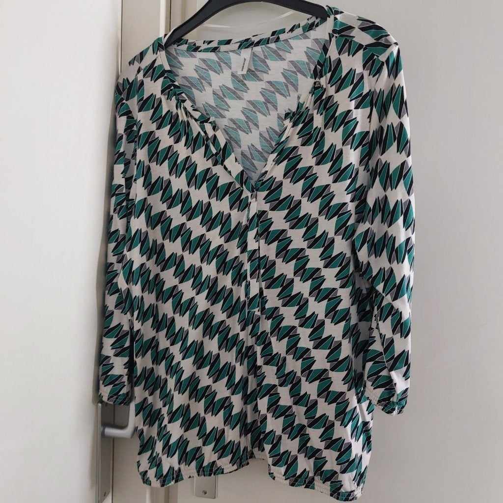 Soya concept shirt lange mouw xl. Wijdvallend., Meerkleurig, Soya concept, Maat 46/48 (XL) of groter, Ophalen of Verzenden