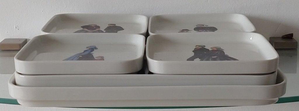 serveerset Villeroy & Boch, volgnr 9, Huis en Inrichting, Klassiek, Villeroy & Boch, Ophalen of Verzenden, Porselein