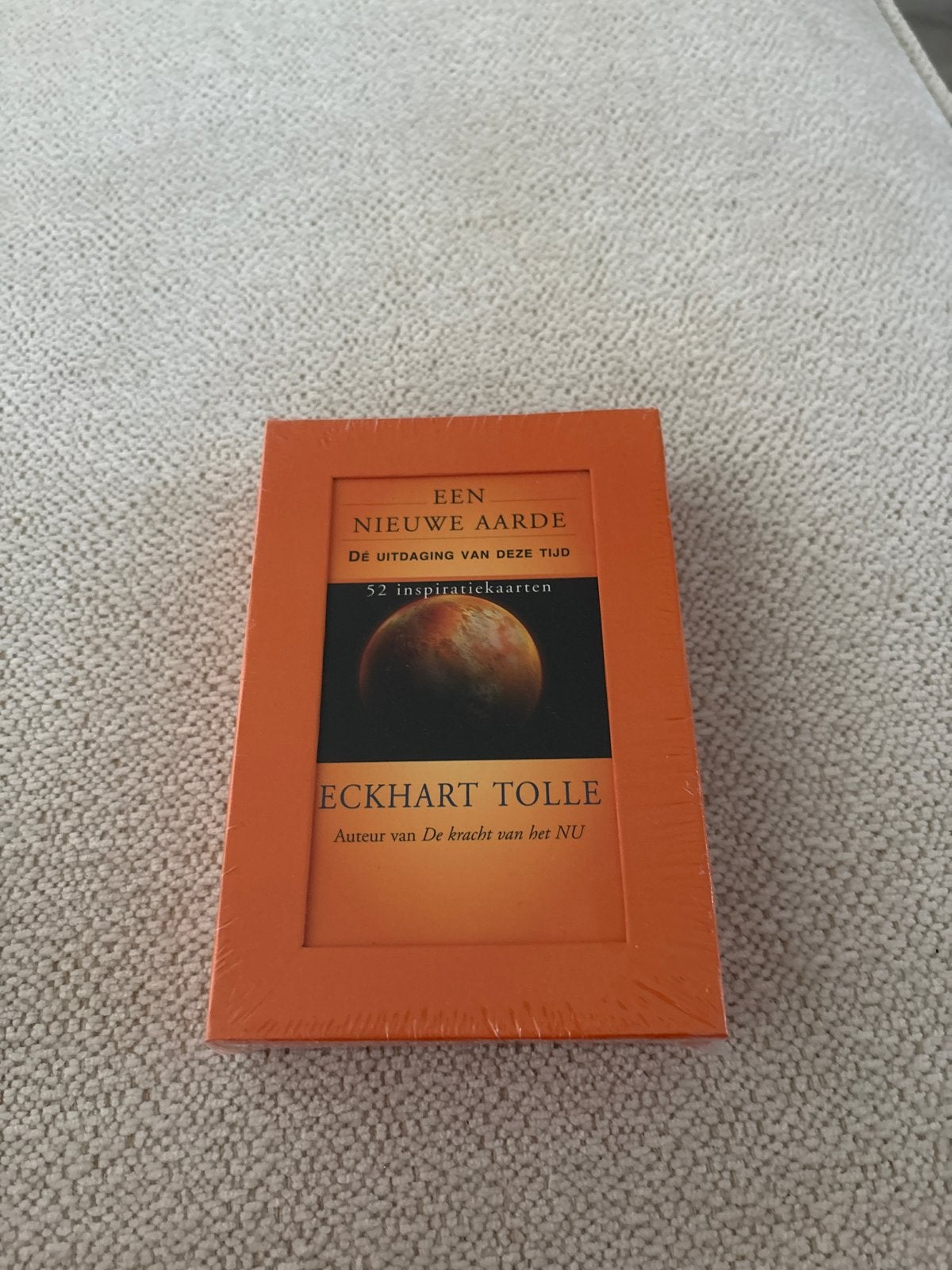Eckhart Tolle - Een Nieuwe Aarde - Inspiratiekaarten, Ophalen of Verzenden, Nieuw, Spiritualiteit algemeen, Overige typen