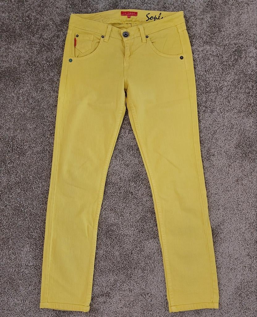 Supertrendy gele jeans van 10Feet - Maat 29, Overige kleuren, Ophalen of Verzenden, Gedragen, 10Feet