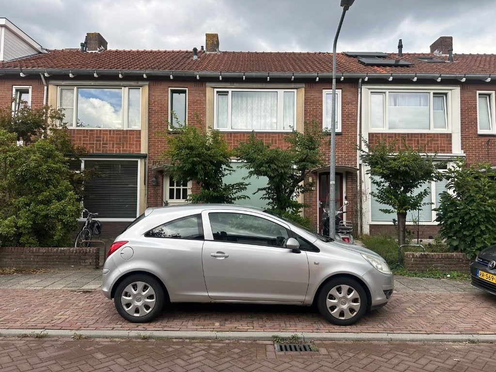 Opel Corsa 1.2 16V 3D WR 2008 Grijs zonder APK, Auto's, Opel, Voorwielaandrijving, Zwart, Metallic lak, 1229 cc