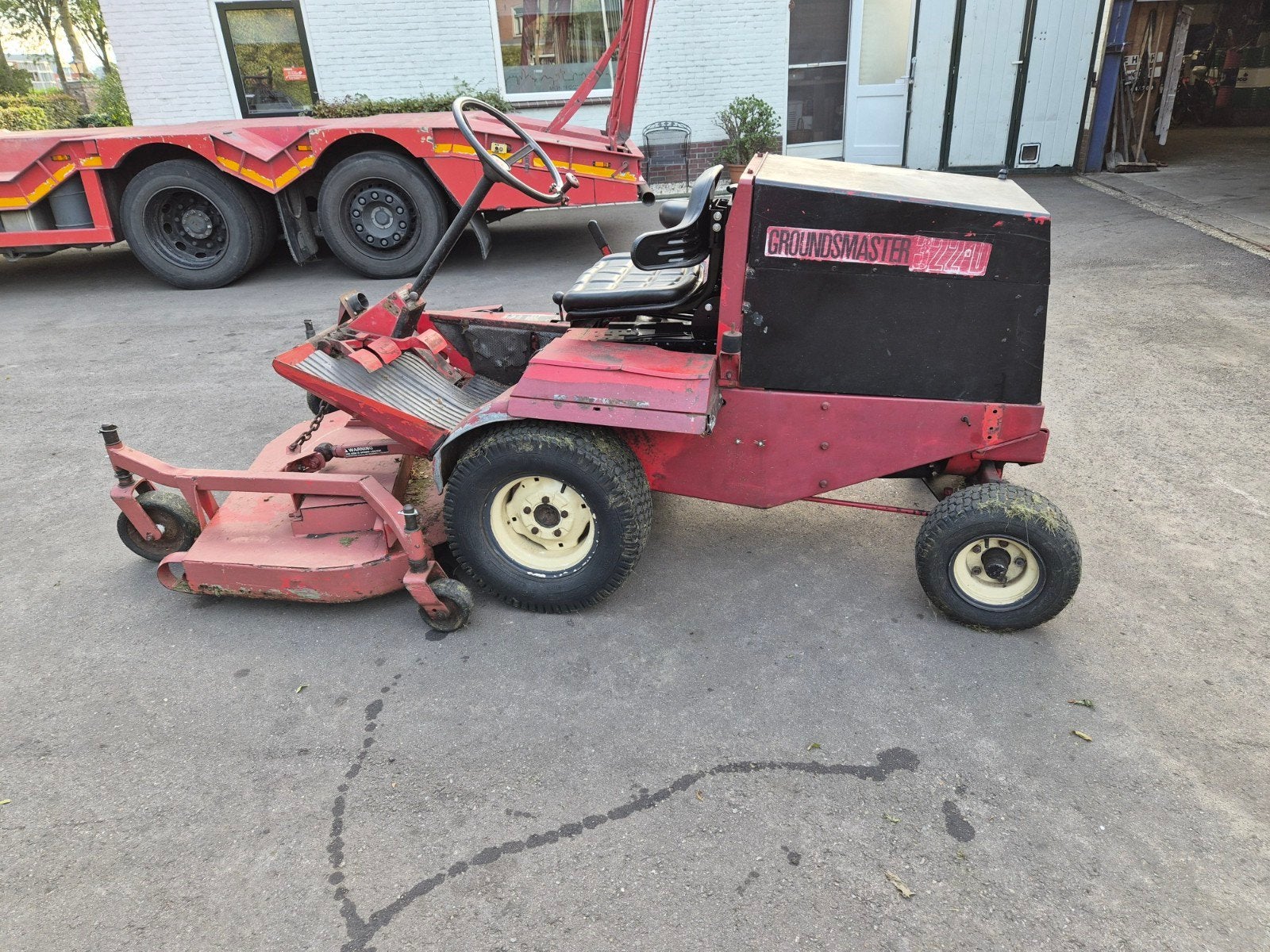 Toro groundmaster groundsmaster Toro zitmaaier diesel, Ophalen, Gebruikt, 120 cm of meer
