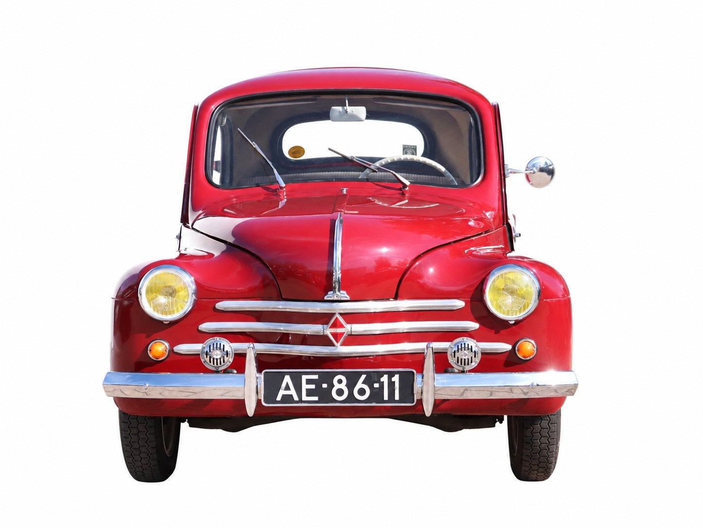 Renault 4CV Quatre Chevaux Renault 4CV – 1959 – afkomsti, Stof, Beige, Renault, 747 cc