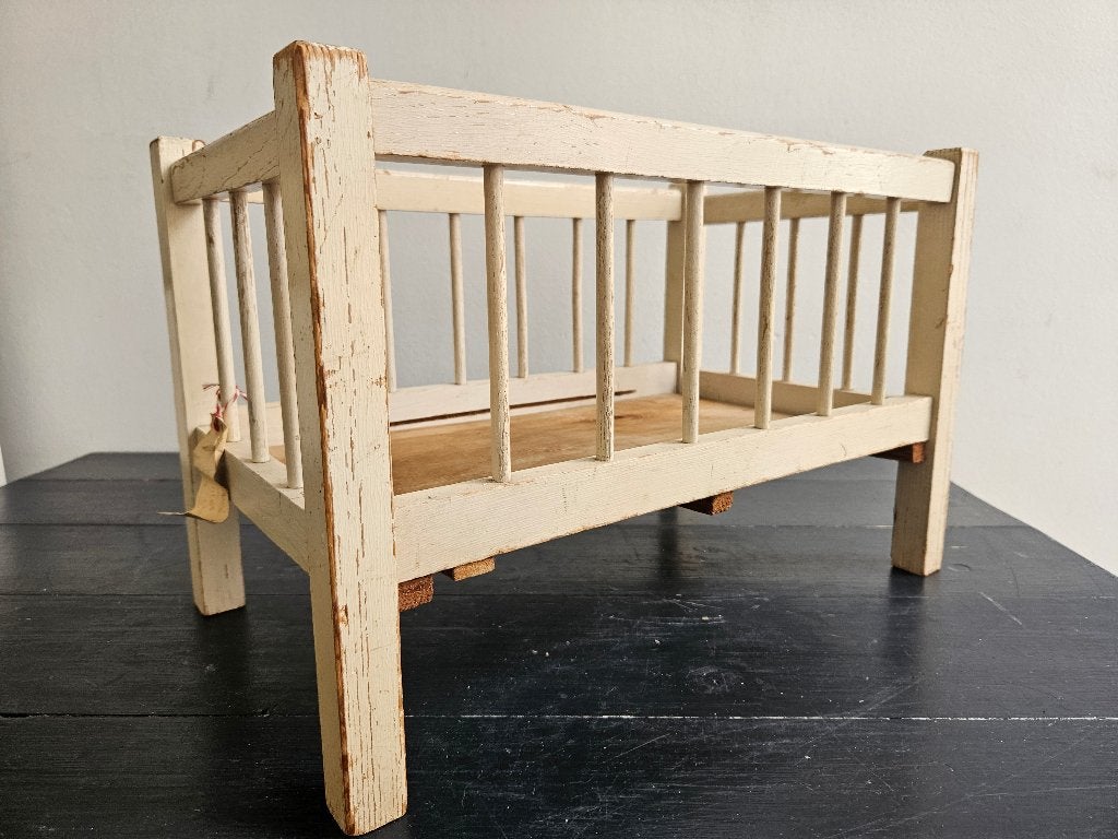 Houten wiegje ledikantje poppen, Ophalen of Verzenden