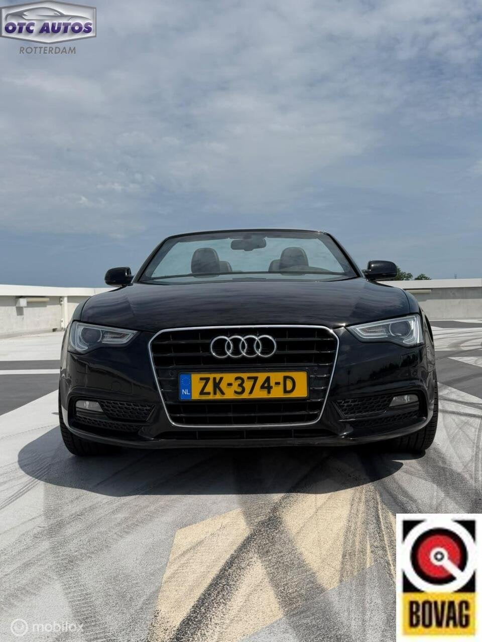 Audi A5 Cabriolet 1.8 TFSI Pro Line S Open Days Dealer onder, Auto's, Gebruikt, Zwart, Cabriolet, 4 stoelen