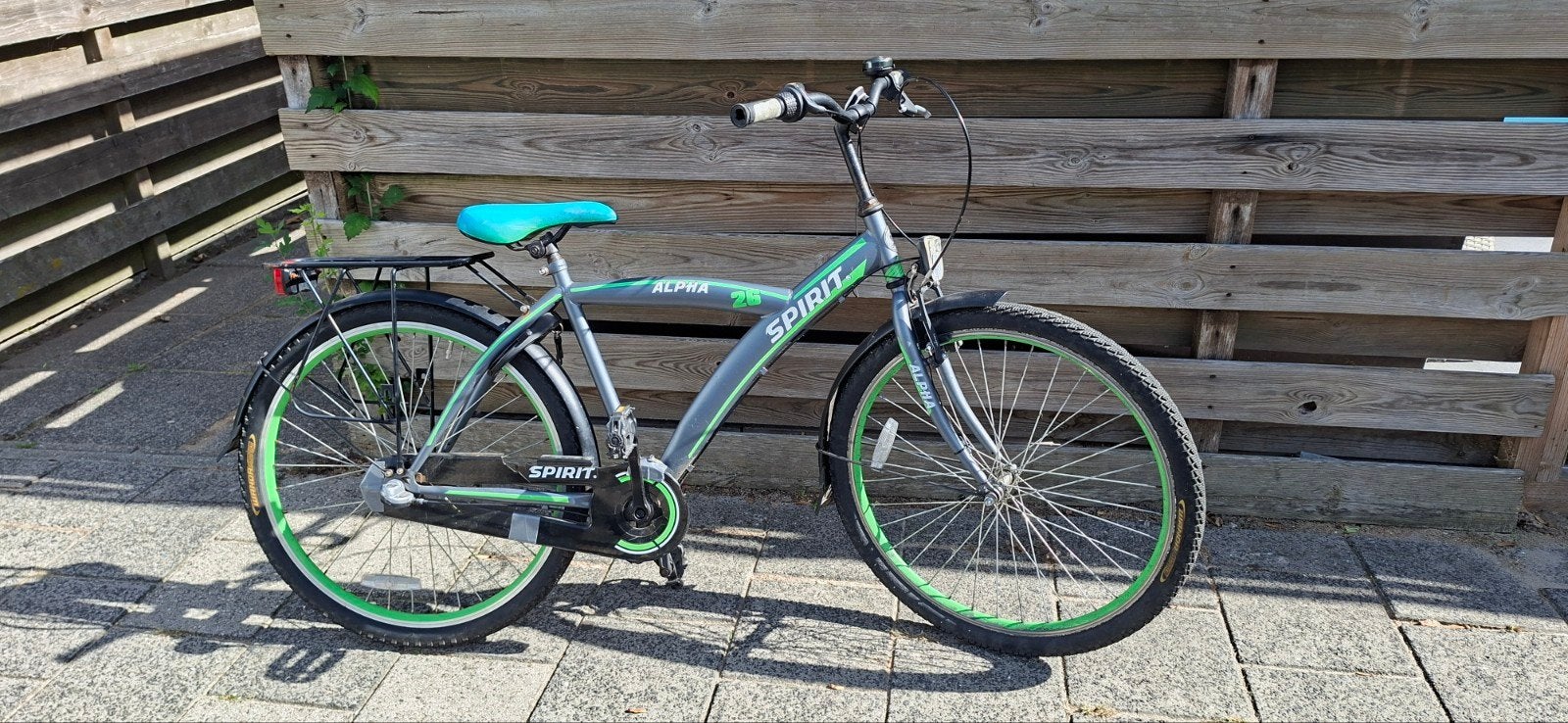Spirit Alpha 26 inch kinderfiets - Zo goed als nieuw, Velgrem, Minder dan 49 cm, Zo goed als nieuw, Ophalen