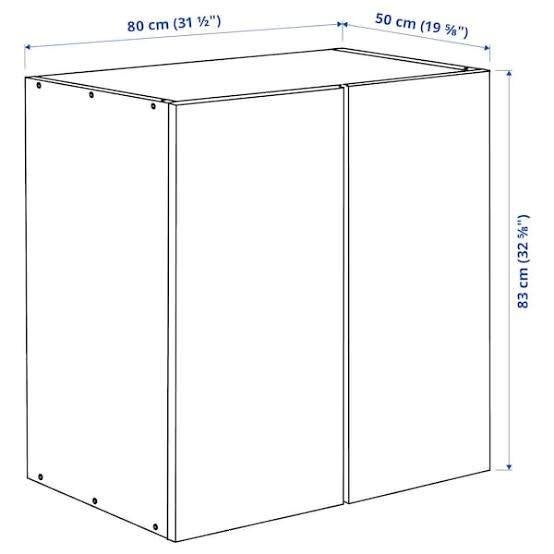 2 stuks IKEA Ivar grenen kast 83 x 80 x 50 cm, bieden p.s., Ophalen of Verzenden, Gebruikt