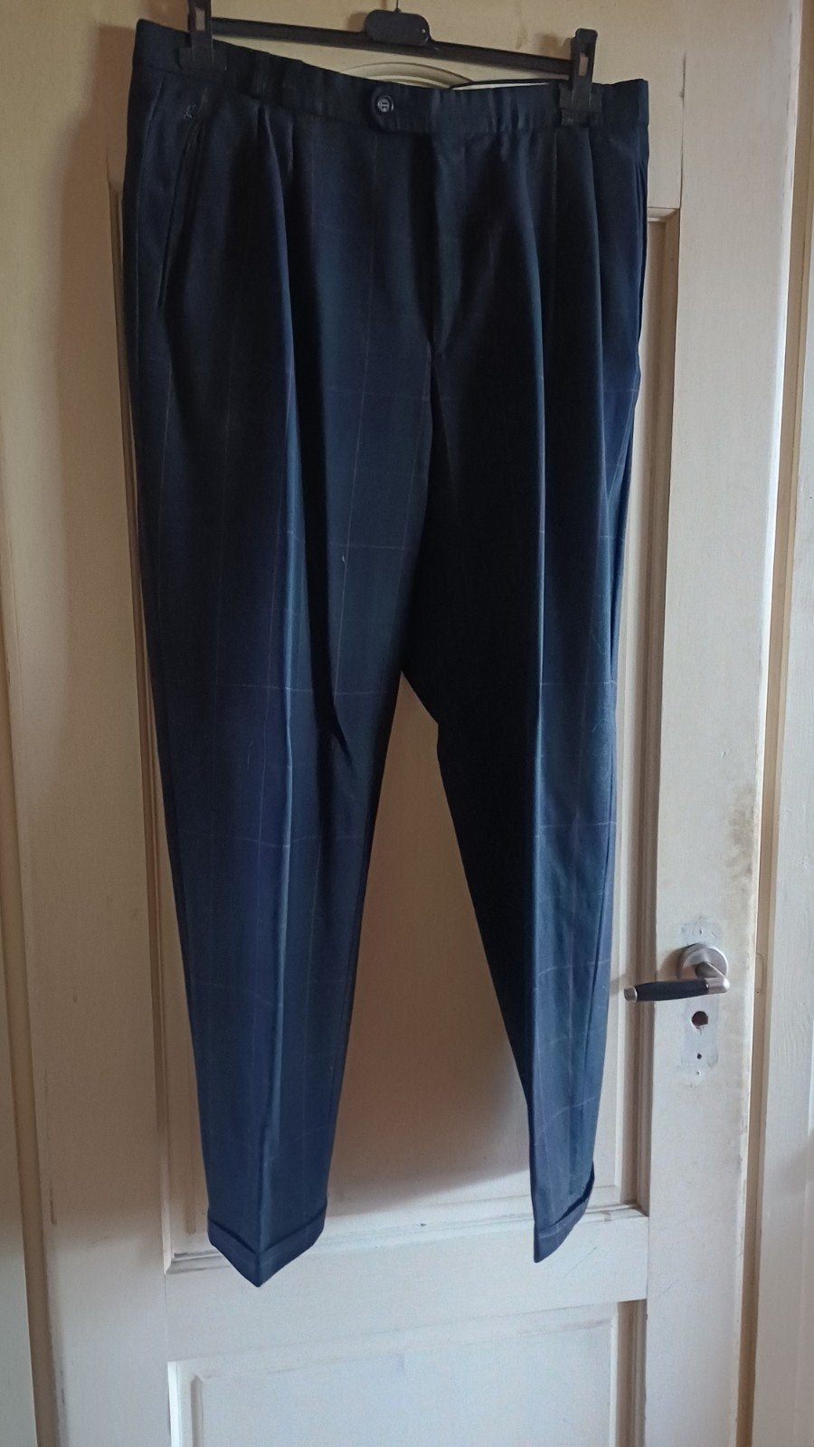 Gardeur Wool & Comfort herenpantalon - Maat 52/54 (L), Kleding | Heren, Broeken en Pantalons, Maat 52/54 (L), Gradeur, Blauw, Ophalen of Verzenden