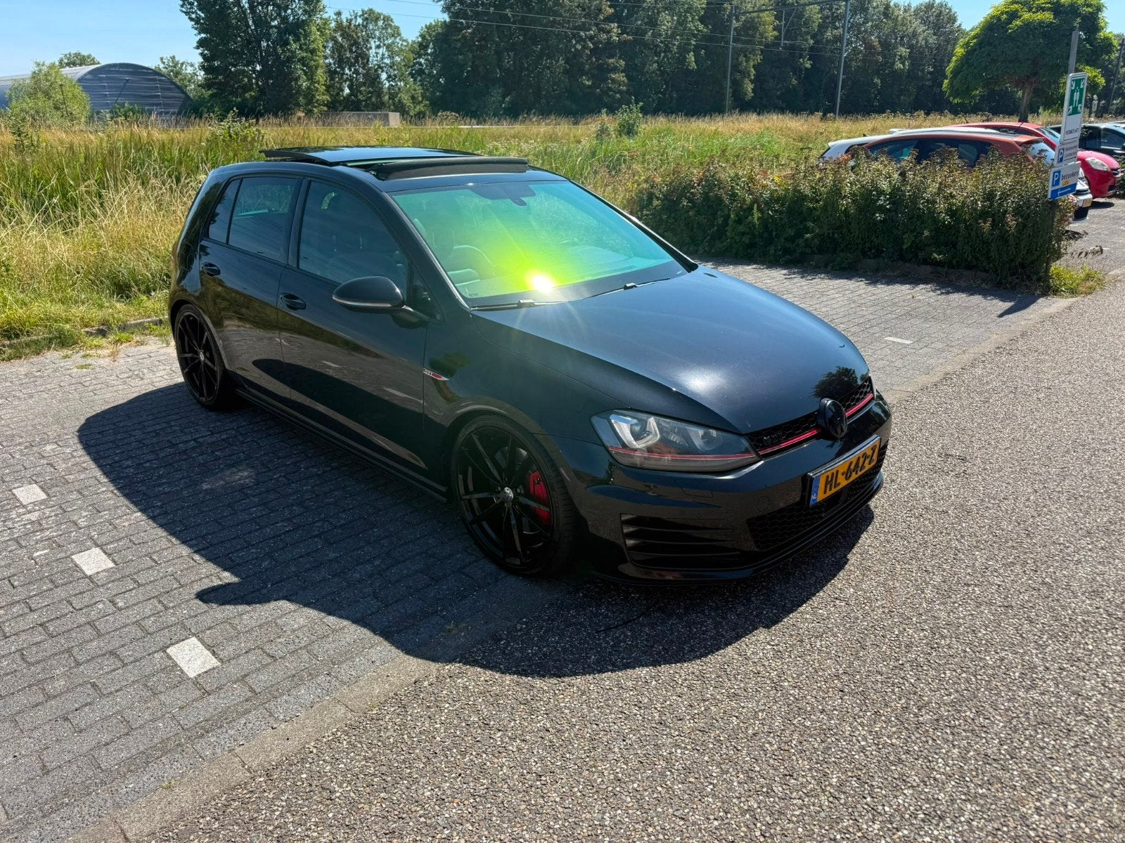 Volkswagen Golf 2.0 TSI Gti Performance inruil mogelijk, 4 cilinders, 1984 cc, Zwart, 1324 kg