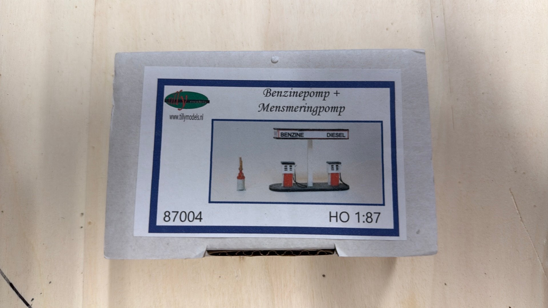 Benzinepomp tillymodels, Overige merken, Gelijkstroom of Wisselstroom, Brug, Tunnel of Gebouw, Nieuw