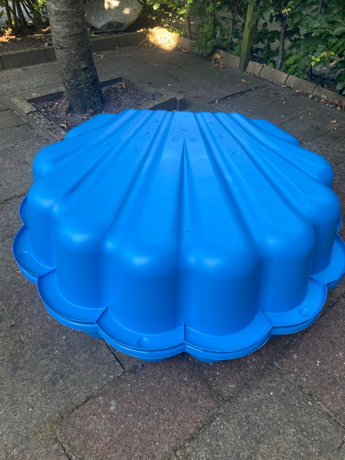Blauwe schelp zandbak/zwembadje, Ophalen, Nieuw