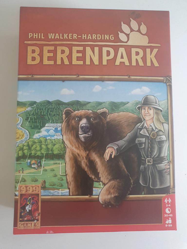 Berenpark bordspel van Phil Walker-Harding, Een of twee spelers, Ophalen of Verzenden, Gebruikt, 999 Games
